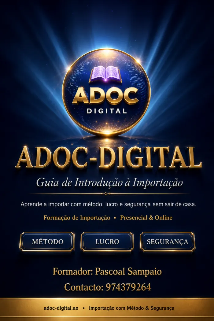 Ebook gratuito ADOC-DIGITAL — Guia de Introdução à Importação